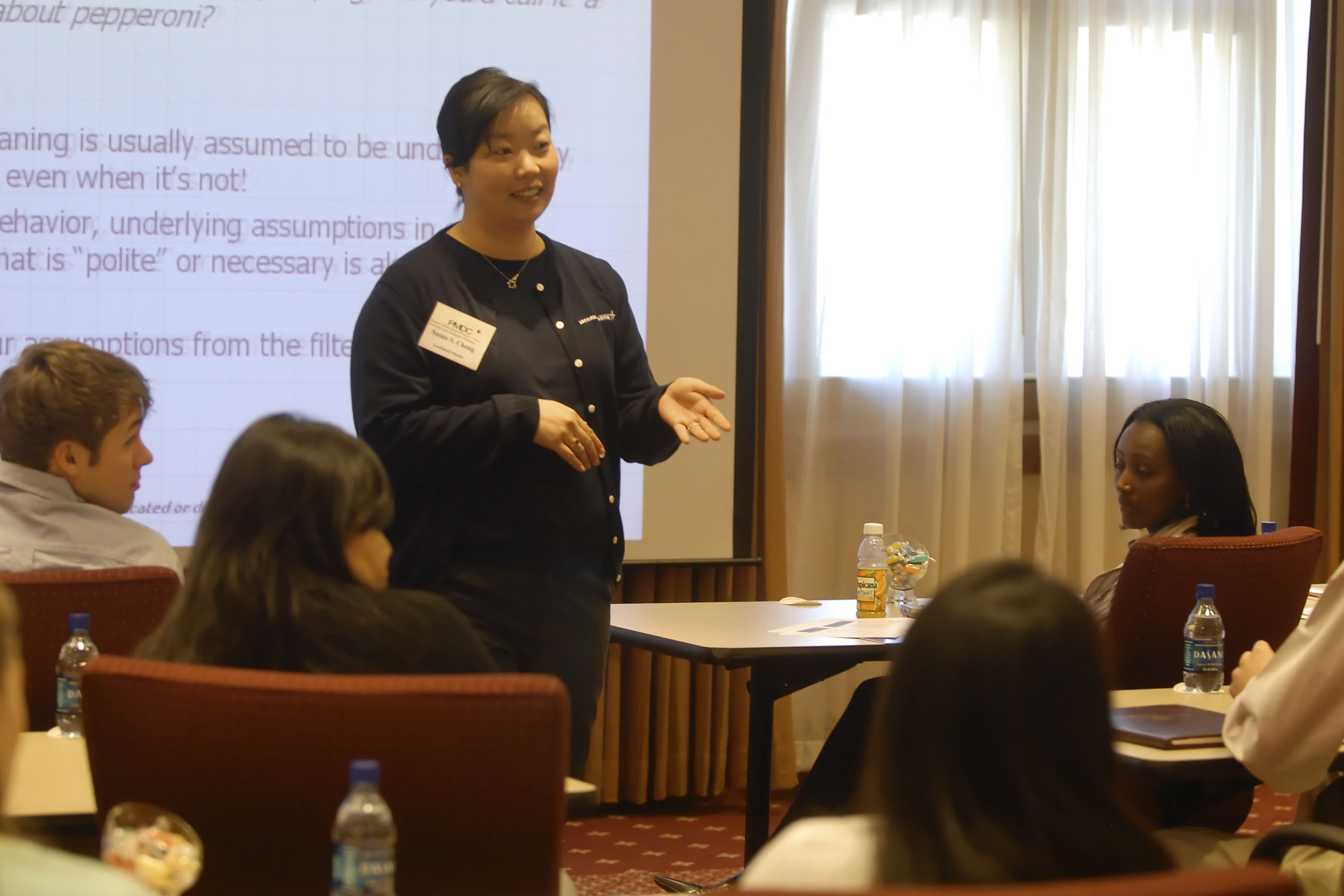 The first diversity conference organized by the Pamplin Multicultural Diversity Council in March 2006 included a workshop led by a representative from Lockheed Martin.