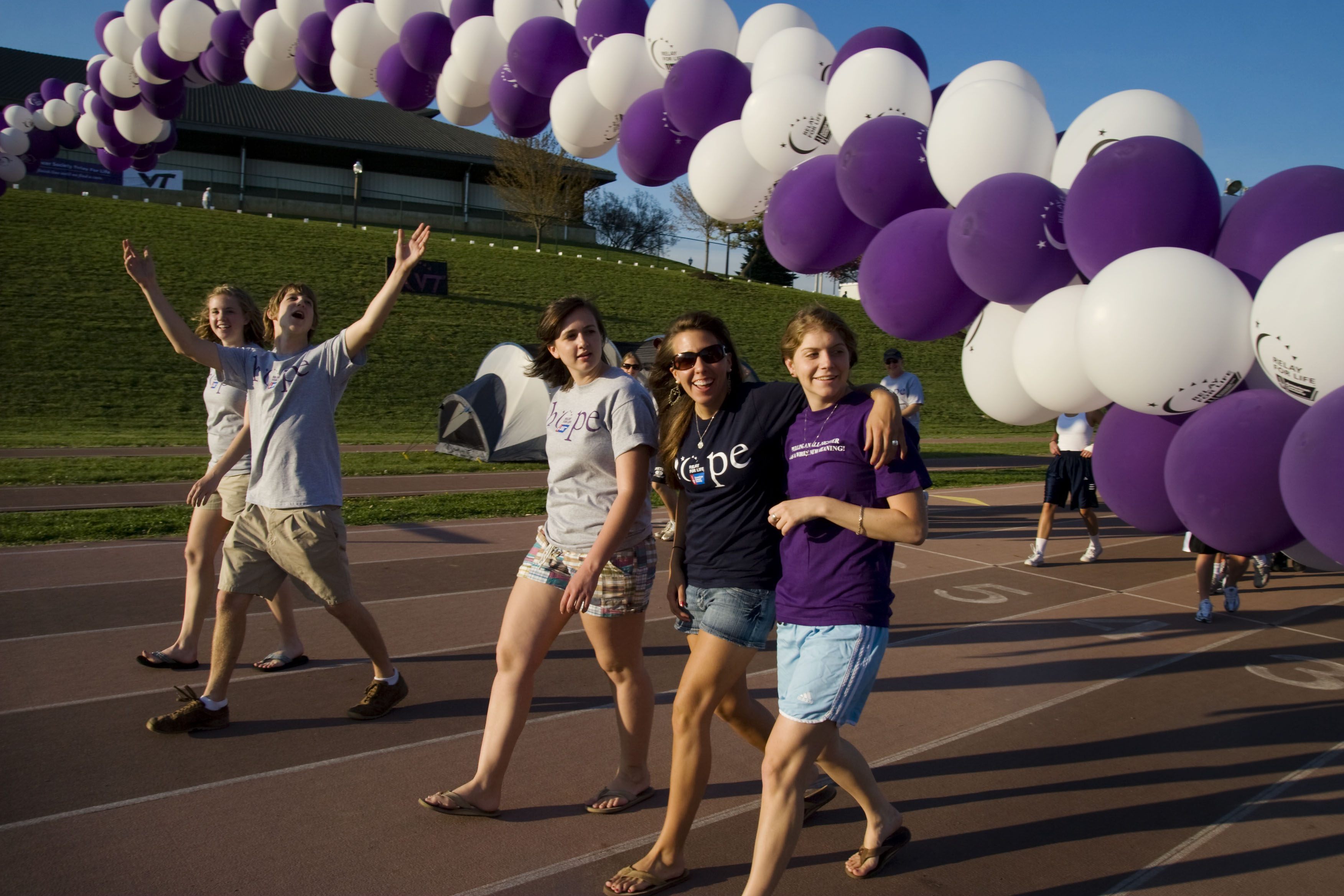 The 2010 Relay For Life at Virginia Tech is set for April 9.