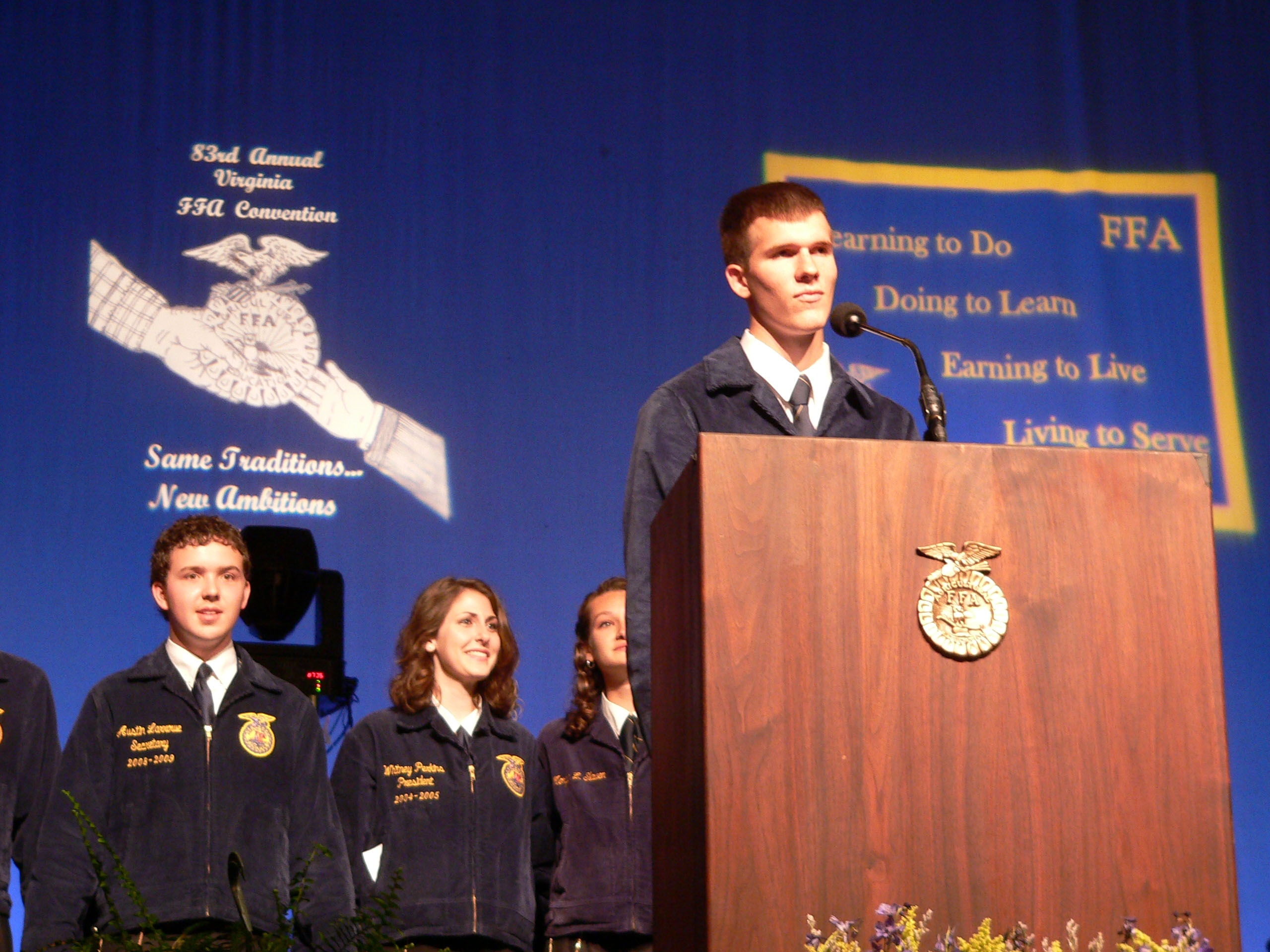 The 84th annual Virginia FFA Convention will be held from June 21 to 24.