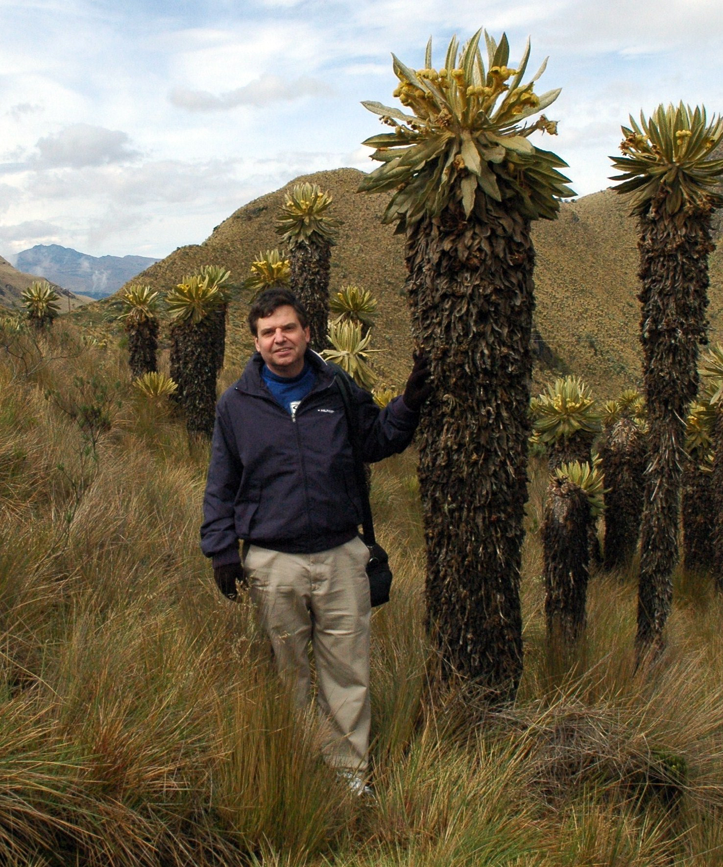 Adrian Ares in the Andes Mountains of Columbia