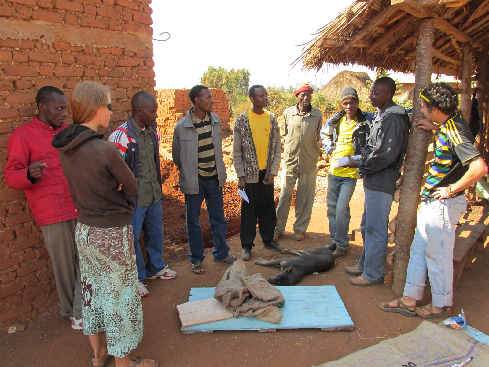 Virginia Tech Peace Corps volunteer conducts training in Tanzania