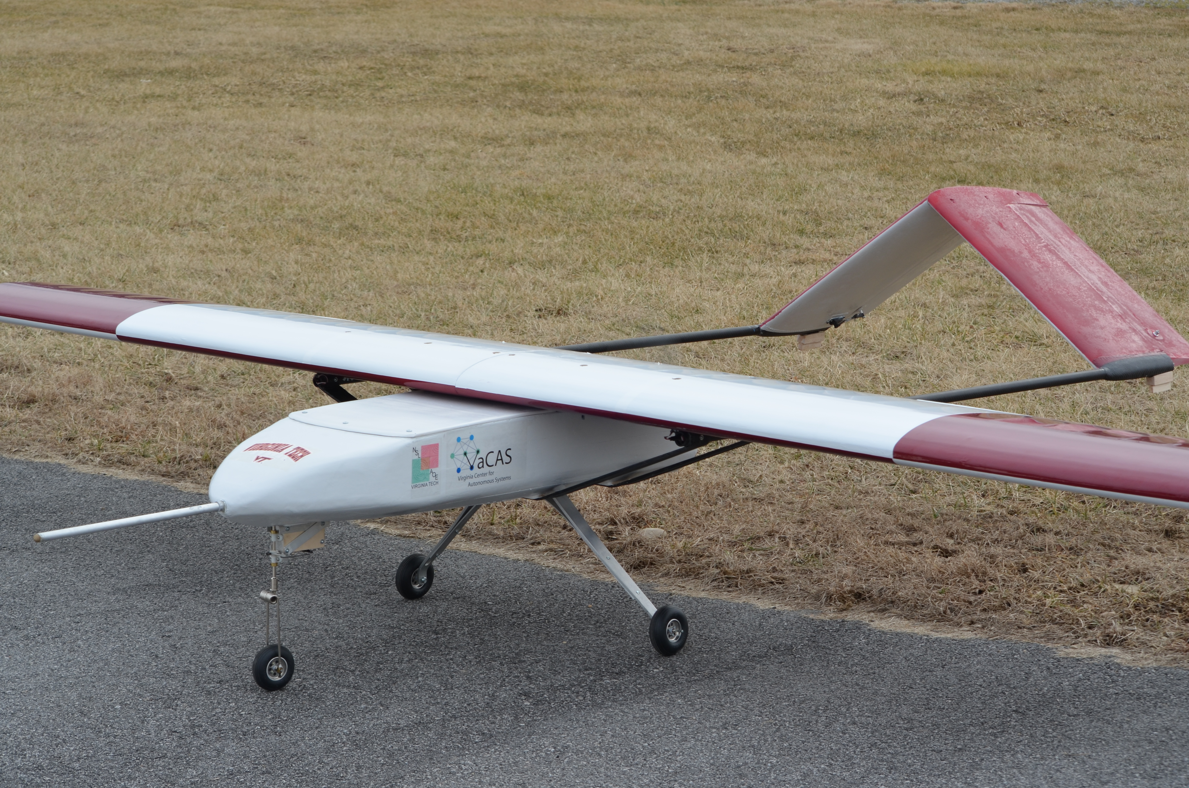 An unmanned aircraft system that is powered by electricity