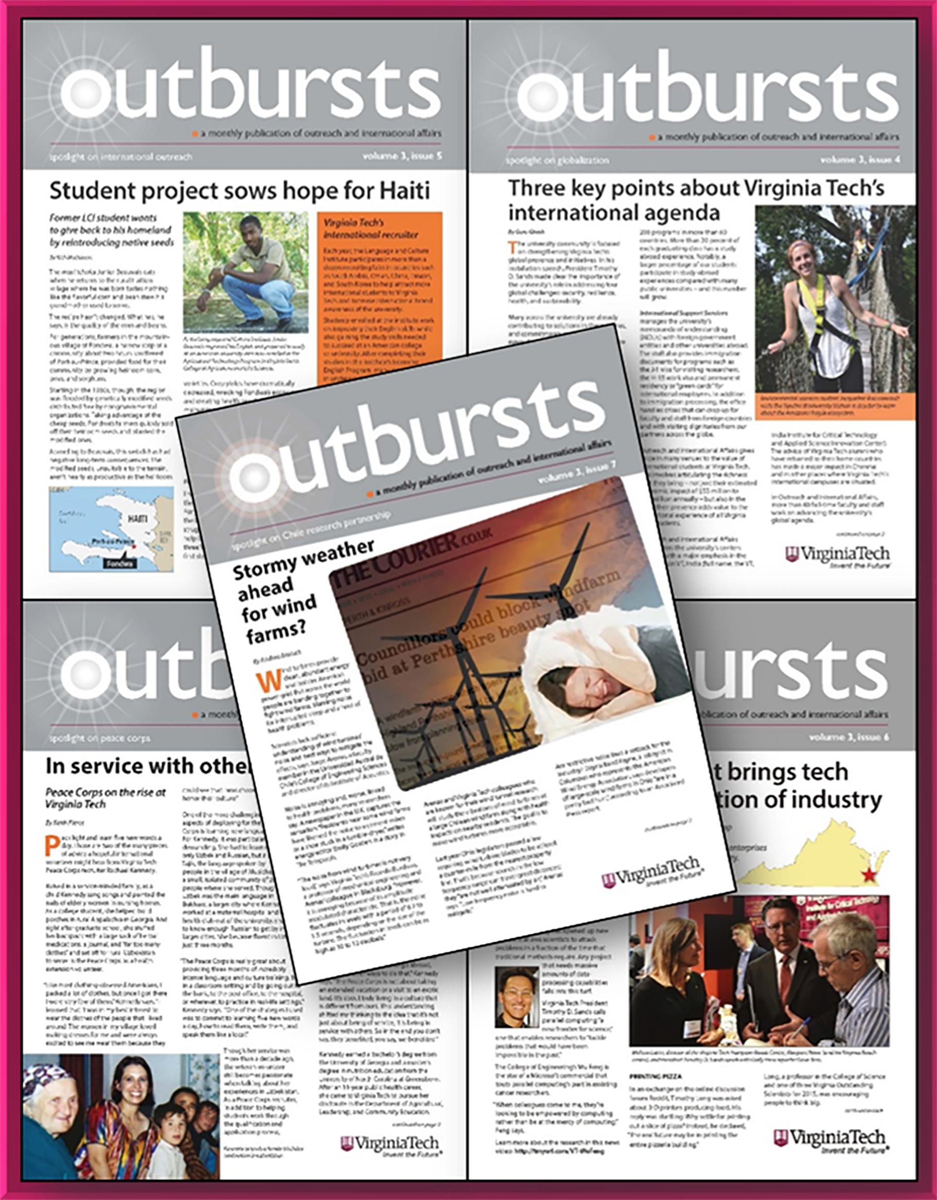 Outbursts Spring-Summer Issues 2015