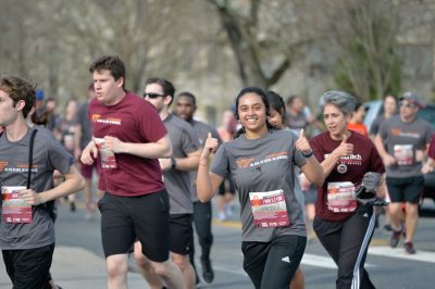 Runners participate in the 2018 Run in Remembrance.