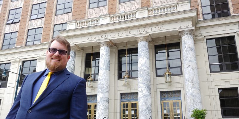 James Brooks '06, covers state government in Juneau, Alaska, for the Anchorage Daily News.