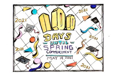 100 Days Until Spring Commencement (00109) -- Appeared on Feb. 3, 2021