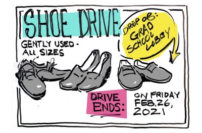 Shoe Drive (00115) - Appeared on Feb. 11, 2021