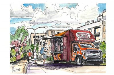 Grillfield Food Truck - Appeared on Sept. 3, 2020