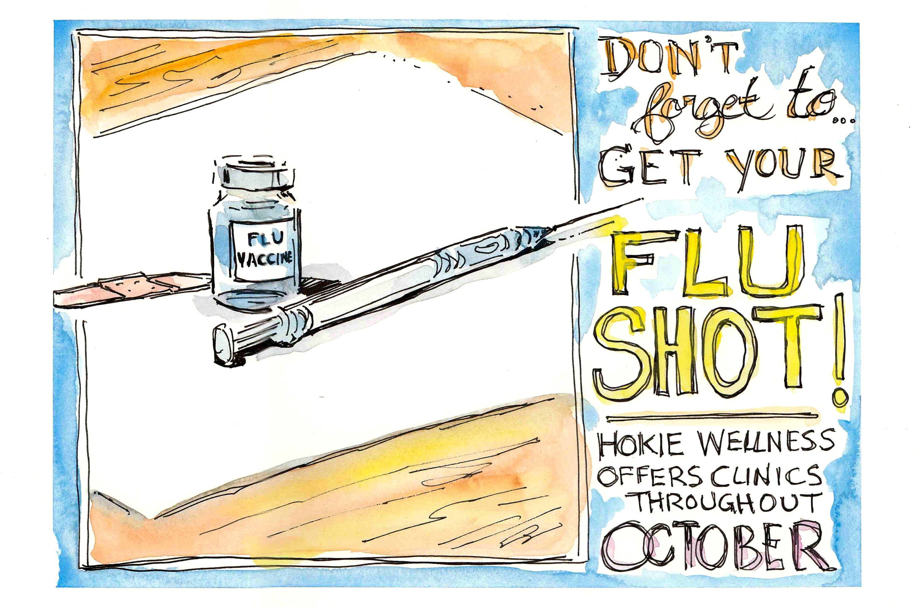 Don't Forget Your Flu Shot -- Appeared Oct. 5, 2020