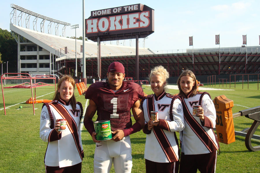 Annual Hokies for the Hungry drive.
