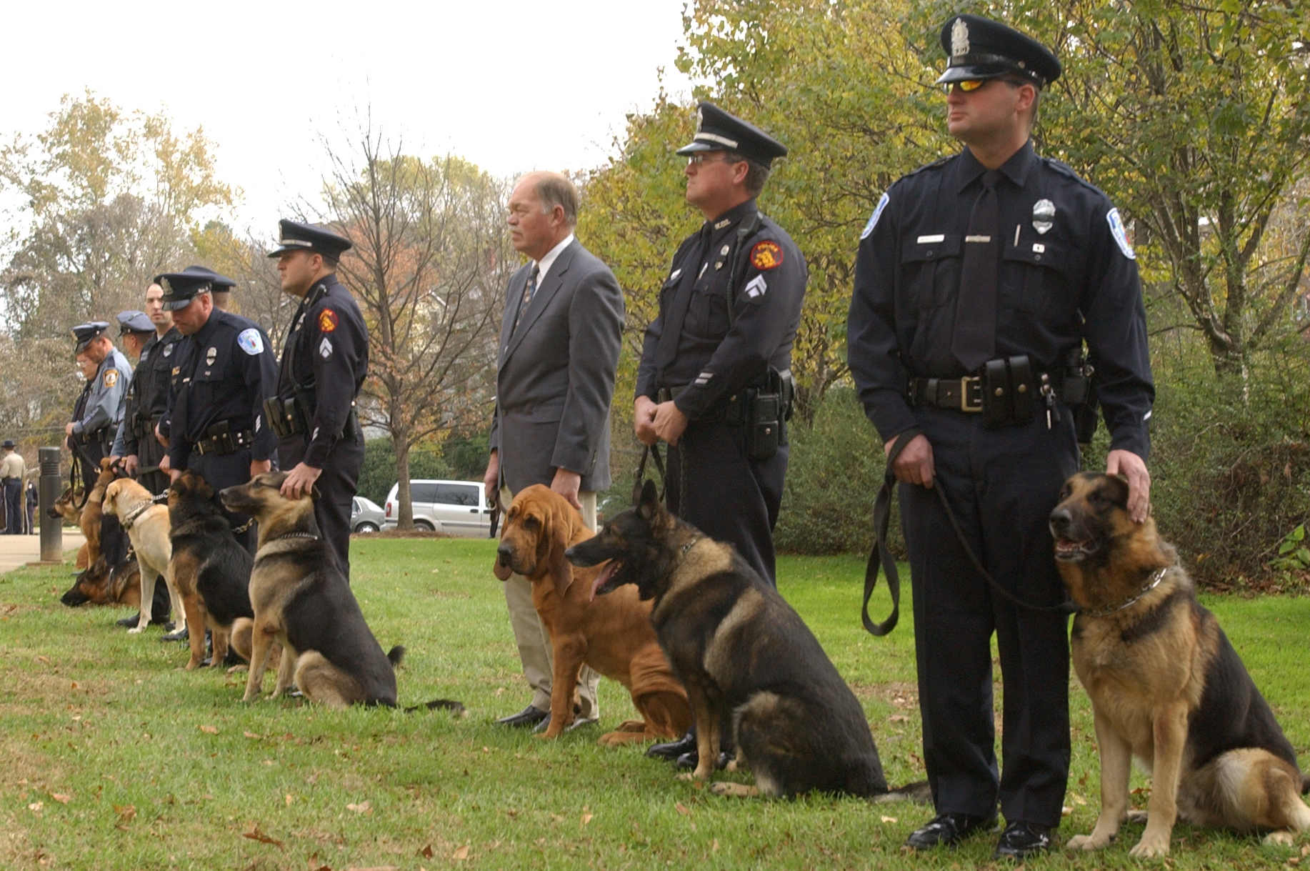 The sacrifices of Virginia Law Enforcement K-9s will be honored on Oct. 16 on the campus of Virginia Tech.