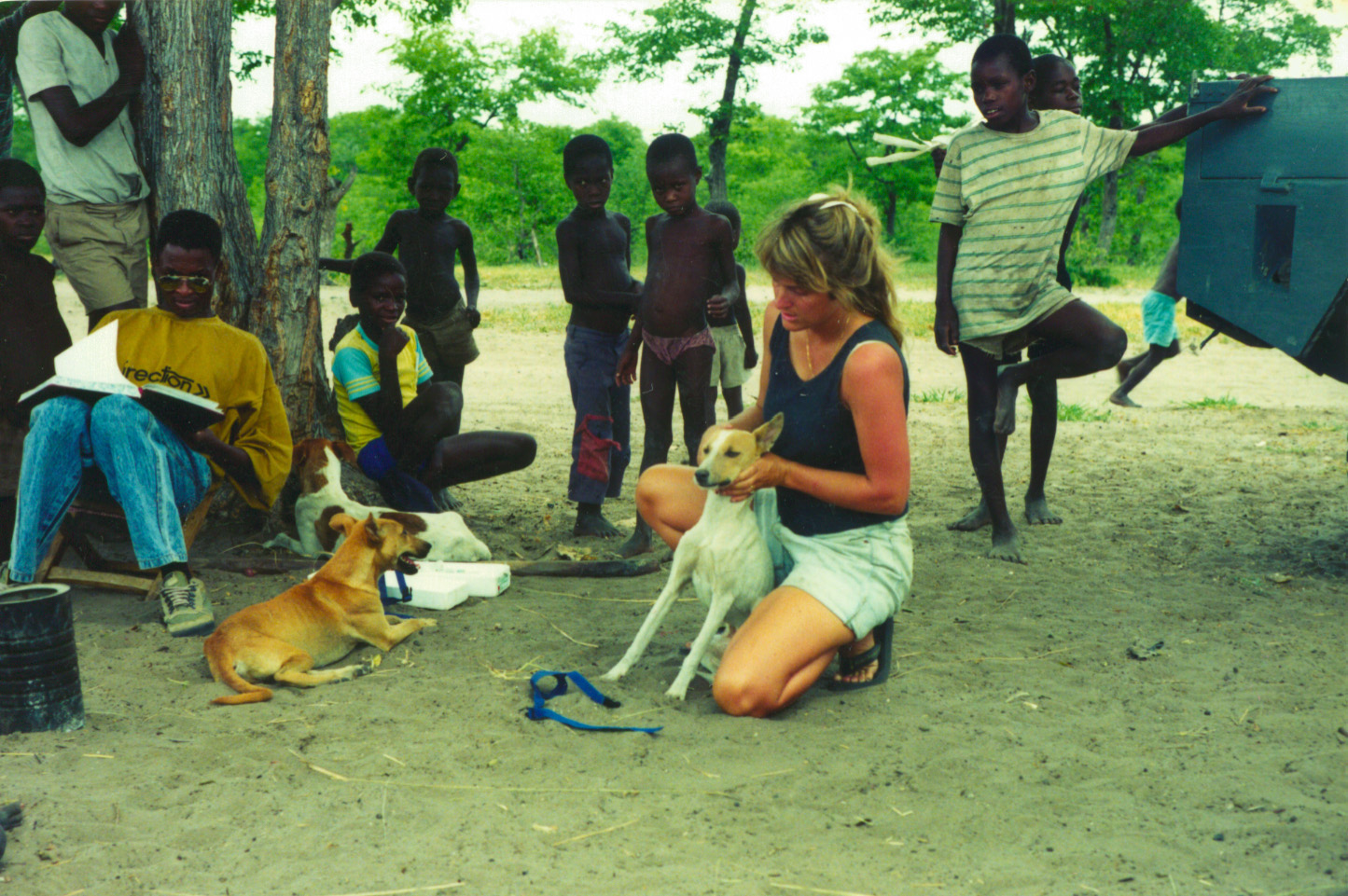 Kathleen Alexander examined how human behavior influences disease transmission between domestic and wild dogs in Africa.