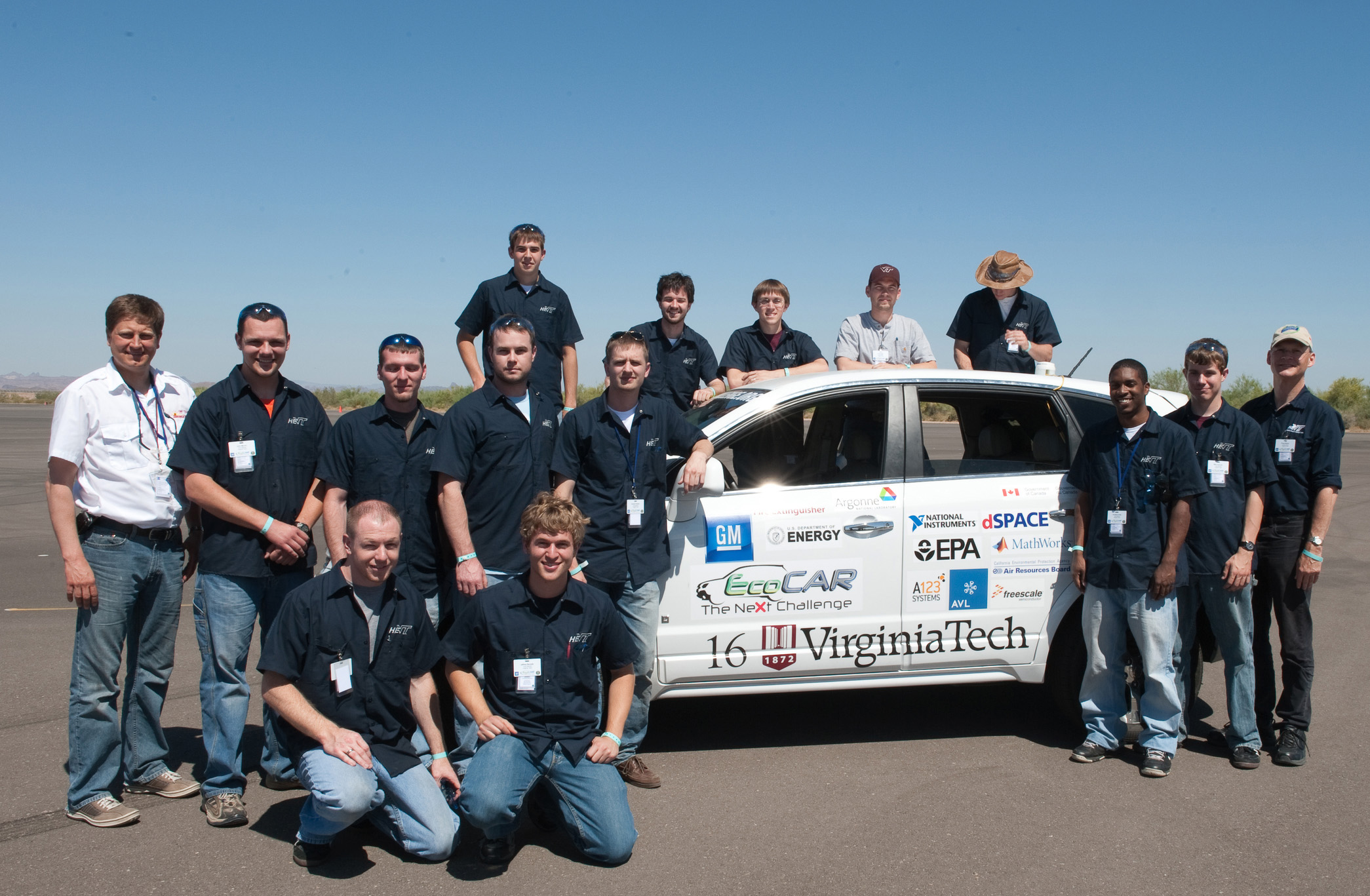 The 2009-10 Hybrid Electric Vehicle Team of Virginia Tech