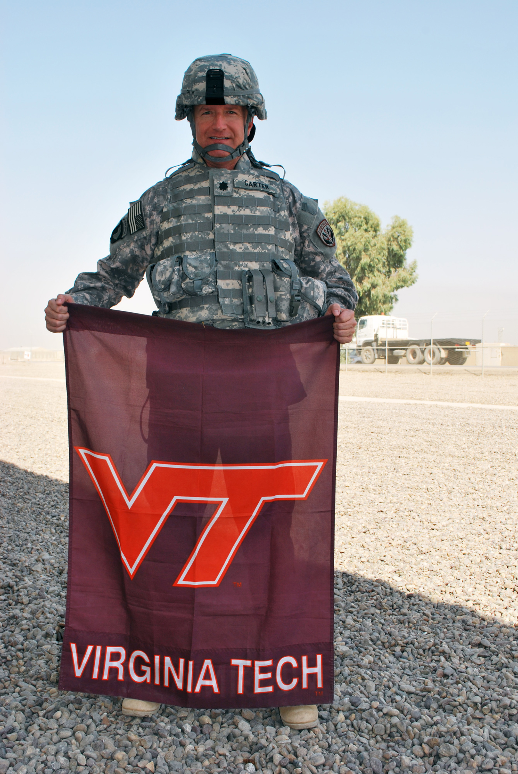 Lt. Col. Steven Carter, U.S. Army, Virginia Tech Corps of Cadets Class of 1989