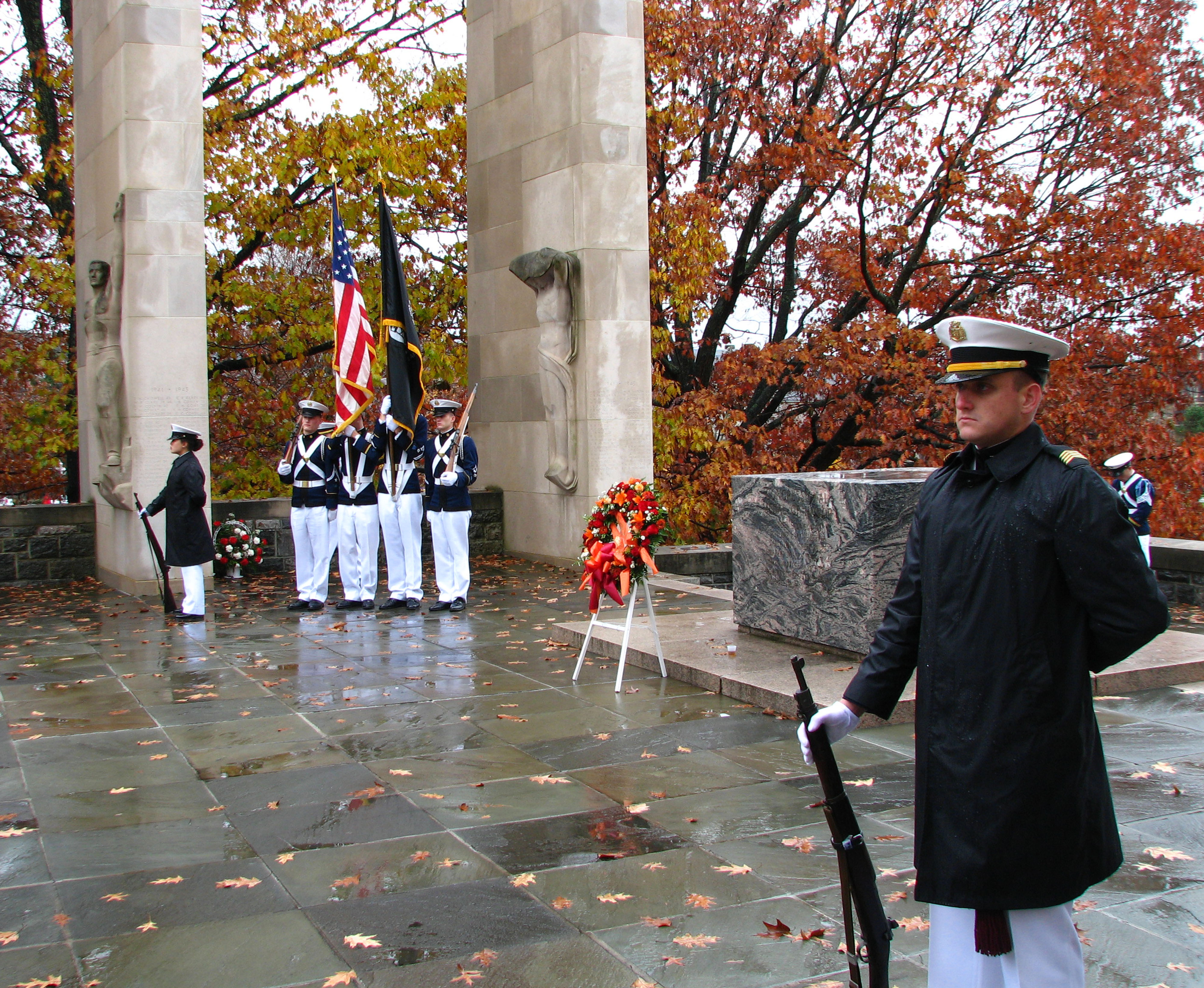 2009 Virginia Tech Corps of Cadets Veterans Day Ceremony