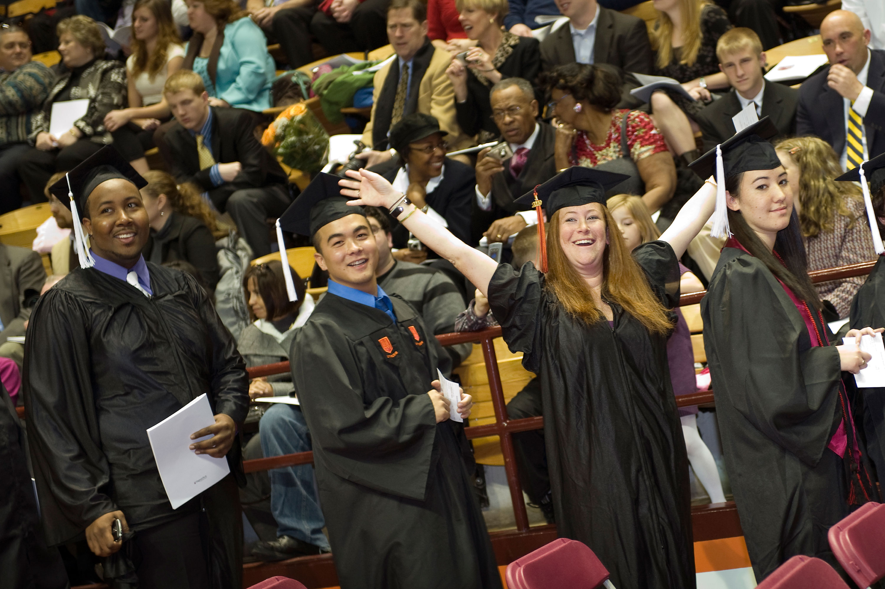 Fall Commencement in Cassell Coliseum
