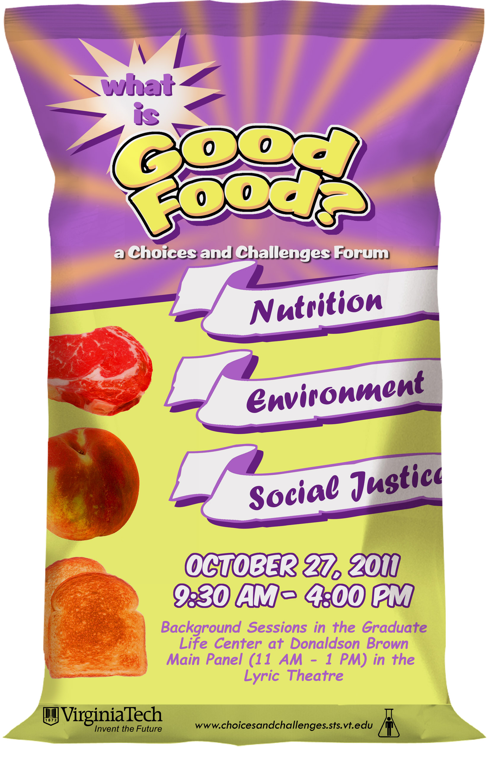 What is good food poster.