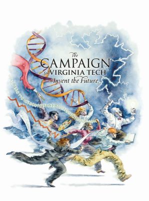 Logo for The Campaign for Virginia Tech: Invent the Future
