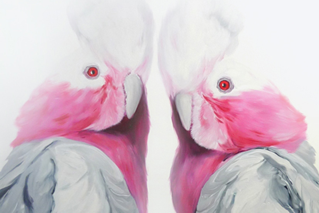 "Two Cockatoos" by Leila Cartier