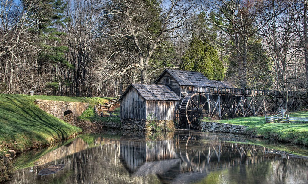 Photograph of Mabry Mill by Dr. Robert Slackman