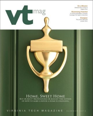 Virginia Tech Magazine, summer 2012 covere