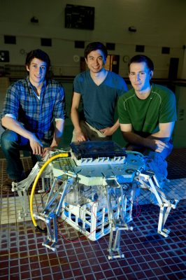 Student research team behind robotic jellyfish