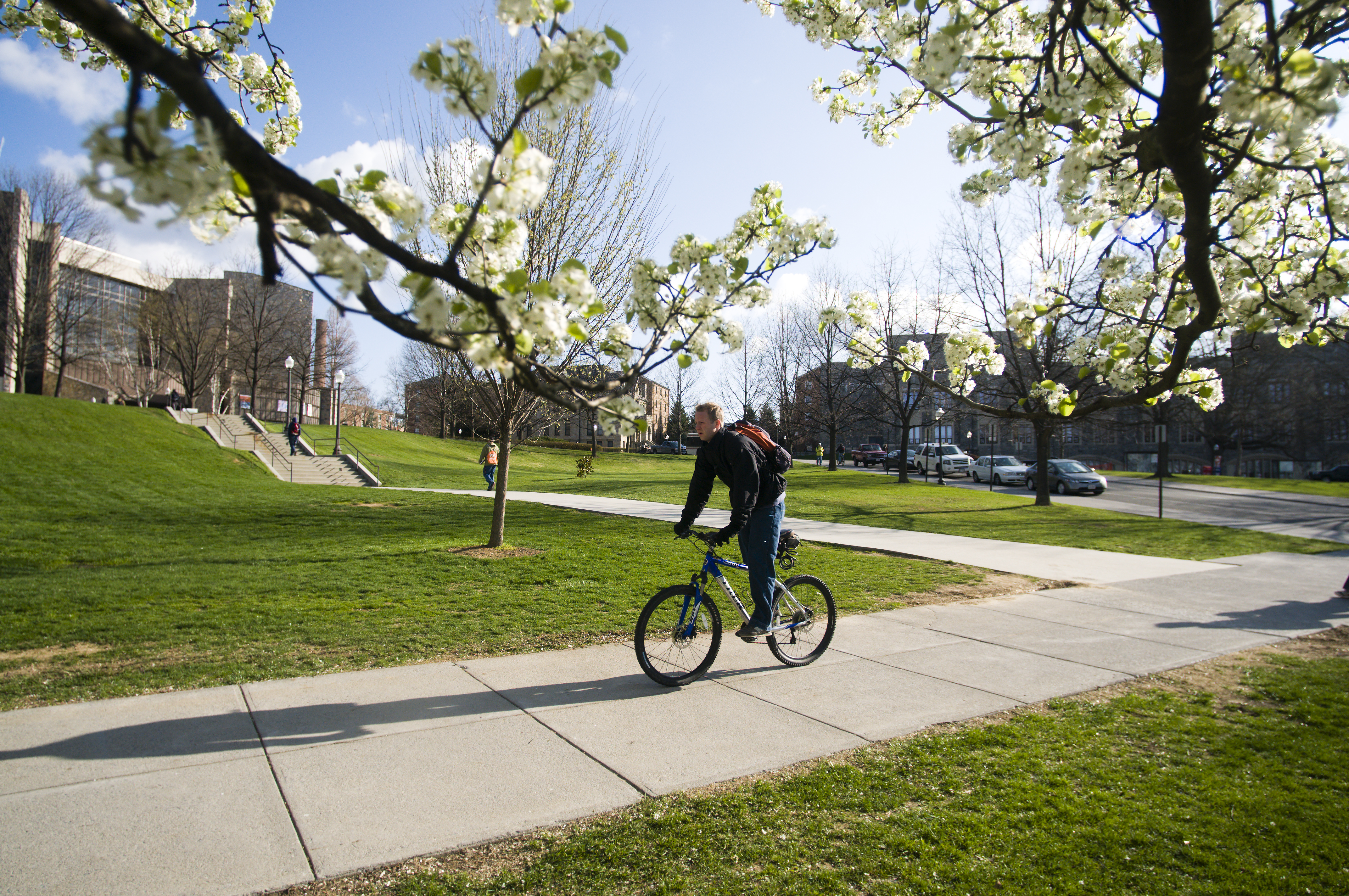 Virginia Tech designated Bronze Bicycle Friendly University by the League of American Bicyclists. 