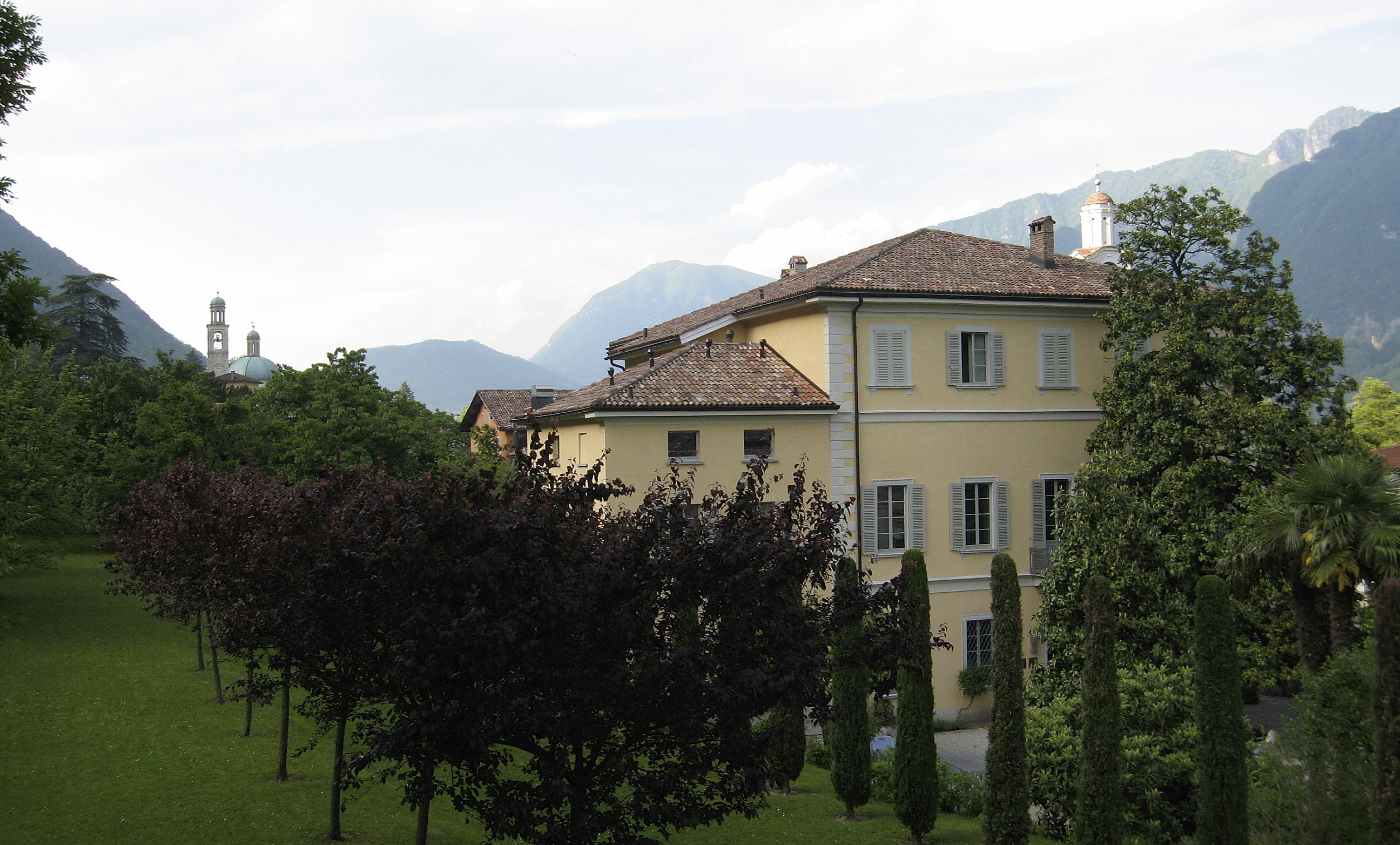 Casa Maderni, Center for European Studies and Architecture, in Riva San Vitale, Switzerland