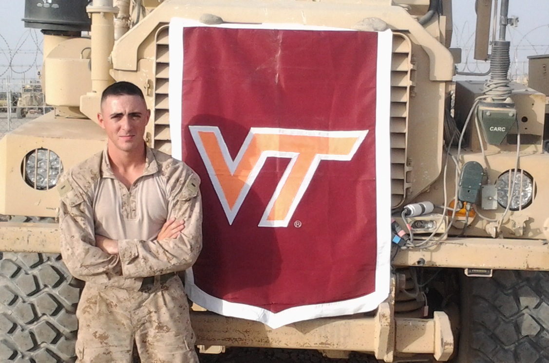 1st Lt. John Piluso, U.S. Marine Corps, Virginia Tech Corps of Cadets Class of 2011