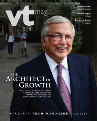 Virginia Tech Magazine fall 2013 cover