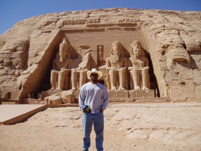 David Sylvester in Egypt