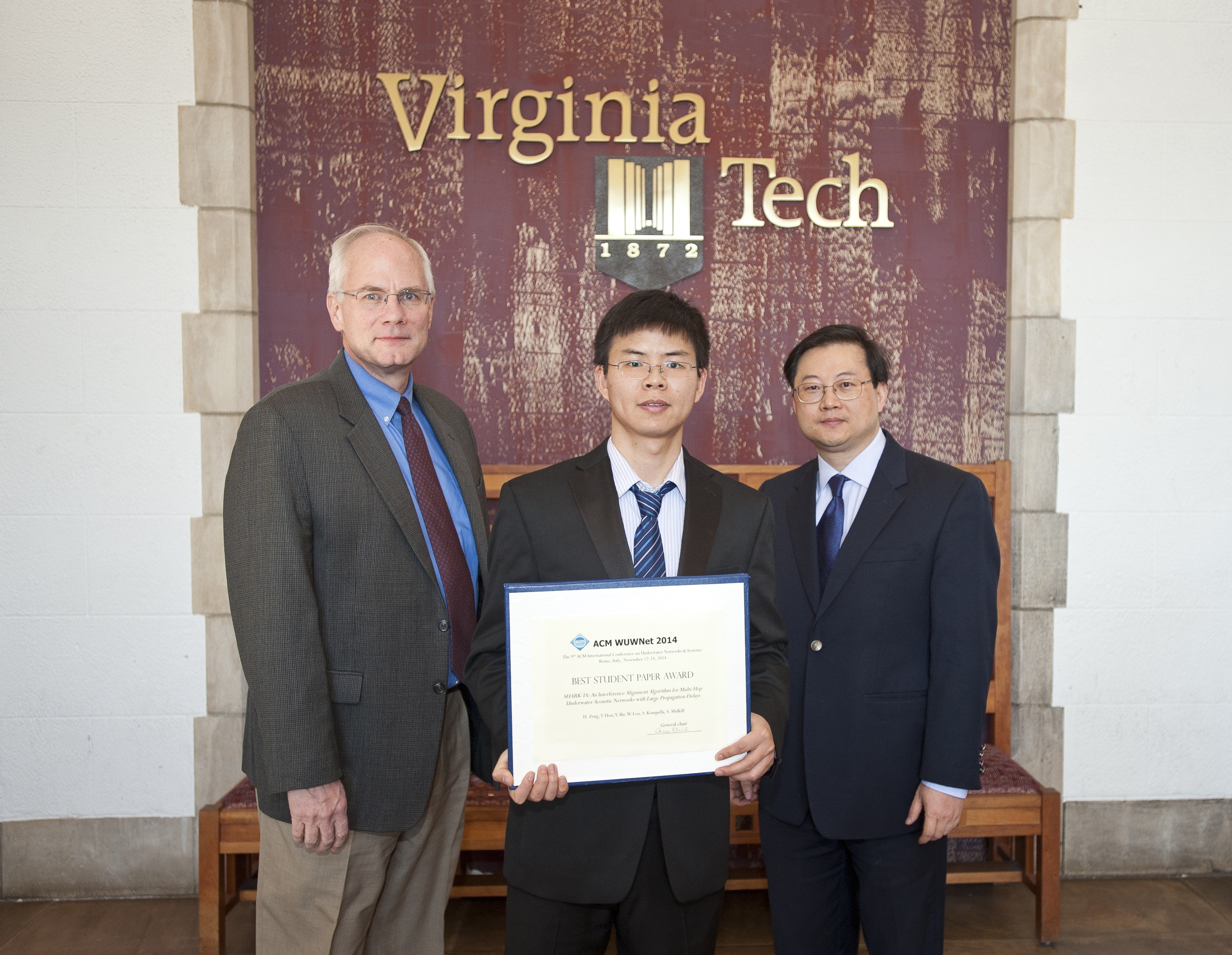 Virginia Tech ECE doctoral student wins award at international conference