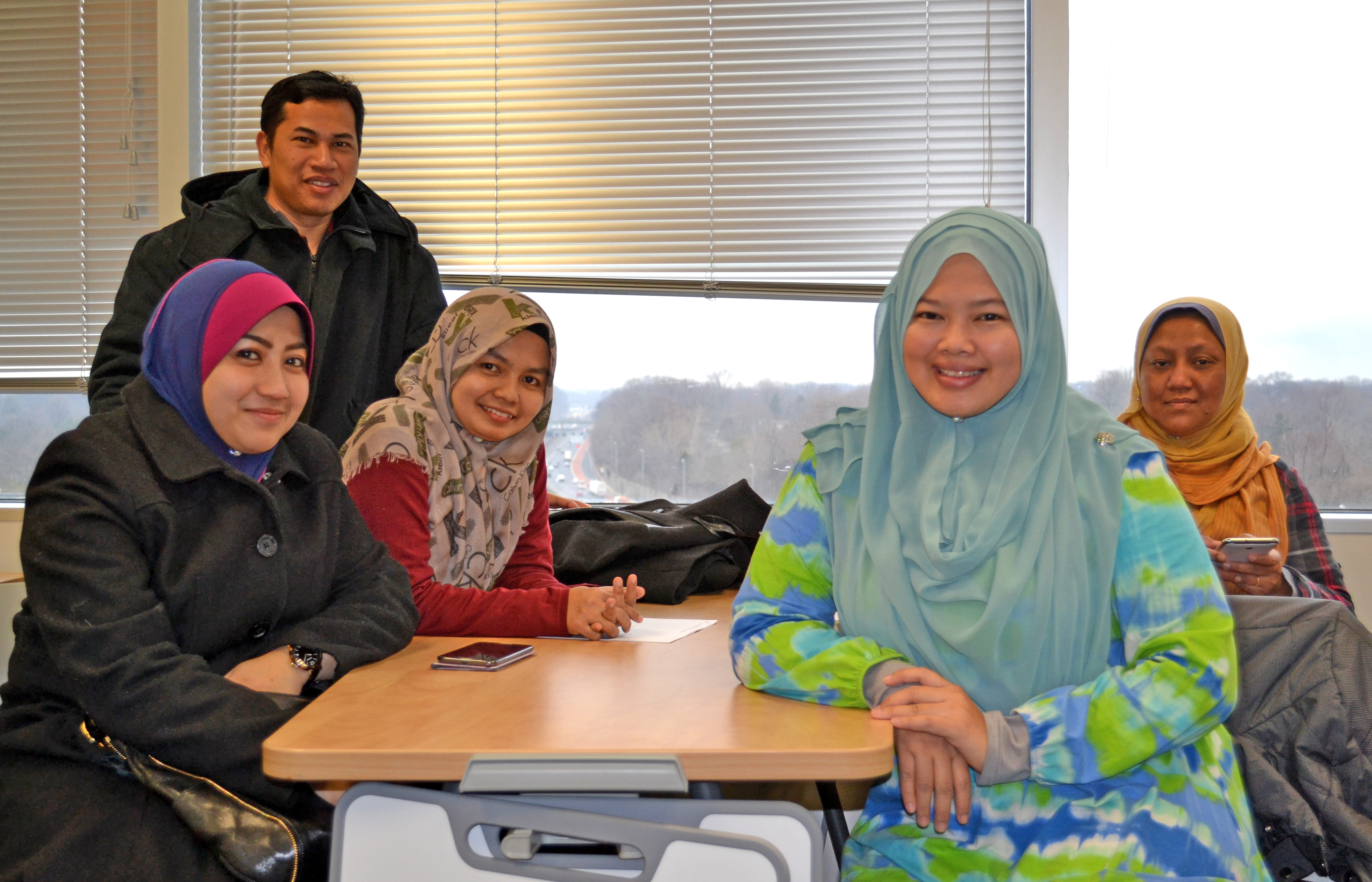 Malaysian teachers at the Virginia Tech Language and Culture Institute