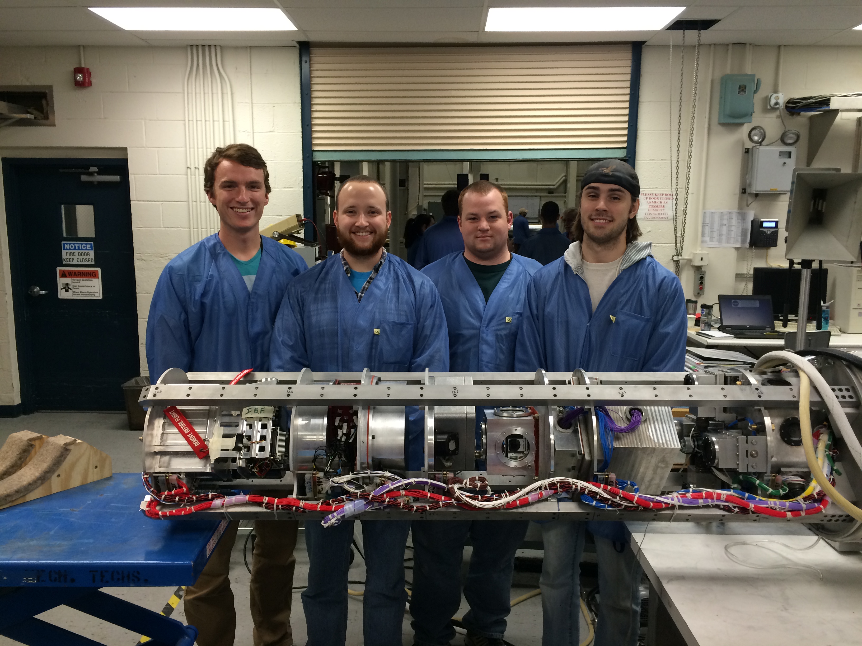 Virginia Tech RockSat-X team