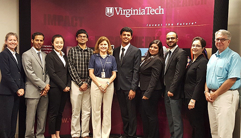 Virginia Tech and Northrop Grumman Externship participants