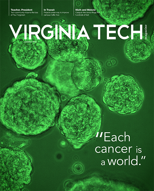 Virginia Tech Magazine summer 2015 cover 