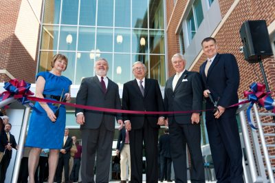 The community is invited to a Grand Opening Celebration for the school and research institute in May 2011.