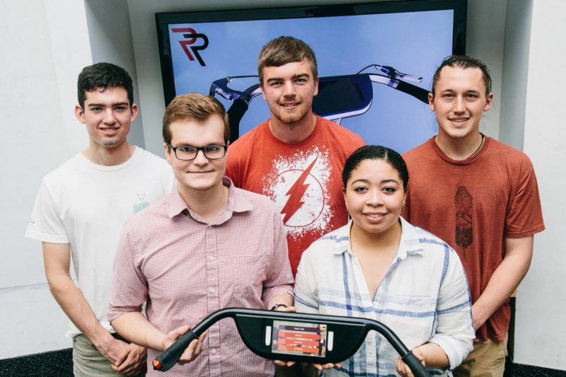 The Ride Rite team with their winning design for Ride Rite