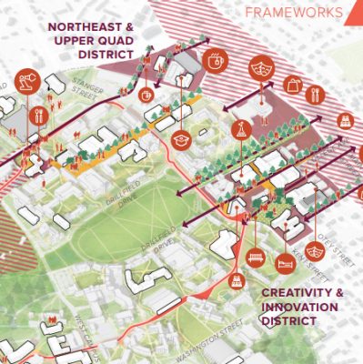 Creativity & Innovation District Map Rendering