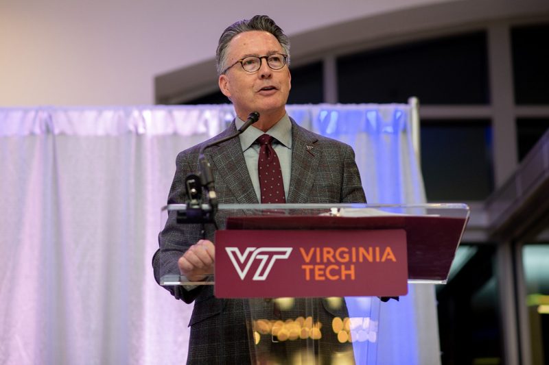 Virginia Tech President Tim Sands