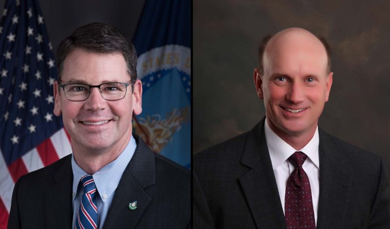 Governor-elect Glenn Youngkin appointed Matt Lohr ’95 as the secretary of Agriculture and Forestry and Joseph Guthrie ’89 as commissioner of the Department of Agriculture and Consumer Services. 