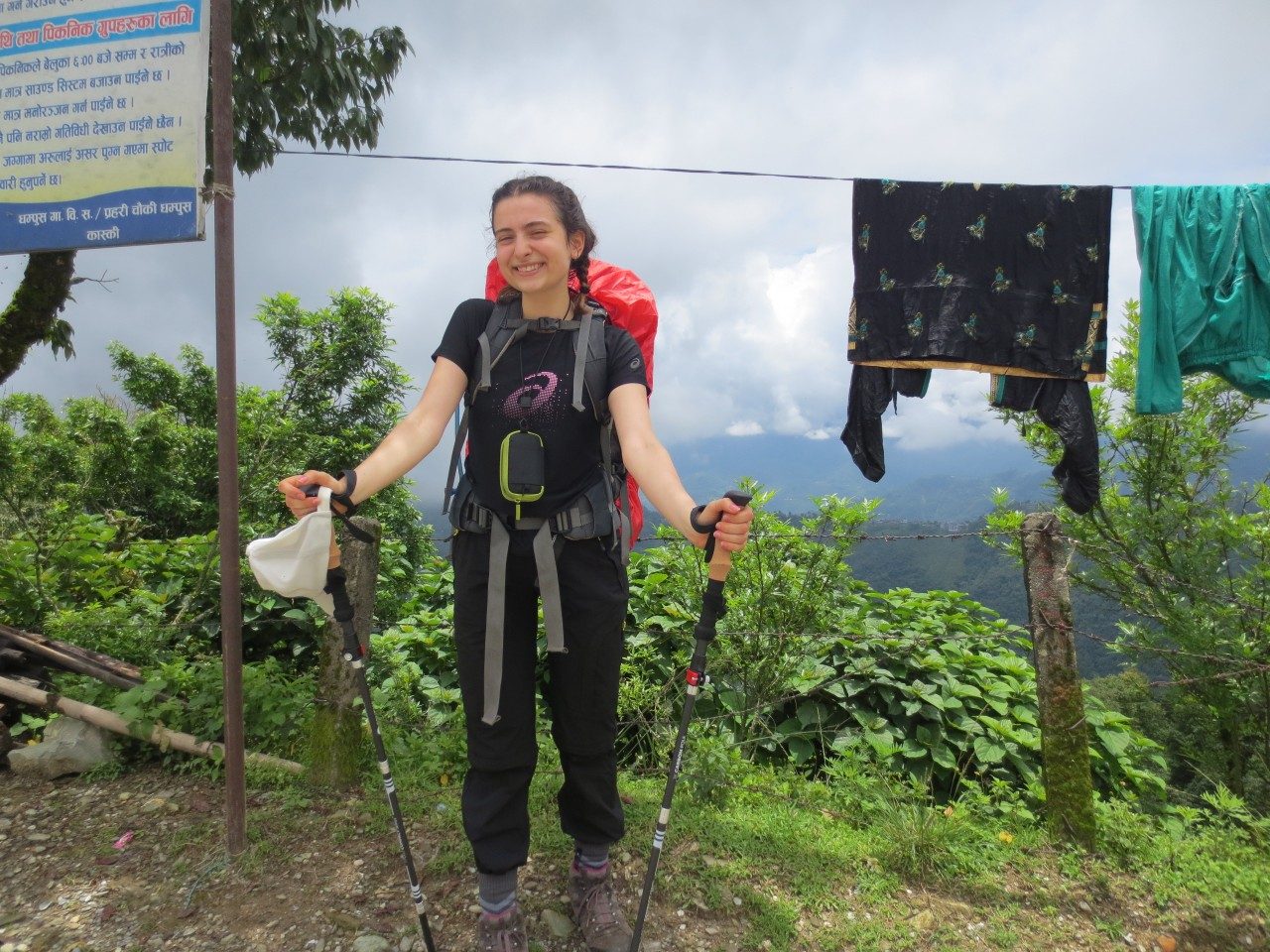 Provinsal's trek through Nepal was her "survivor experience."