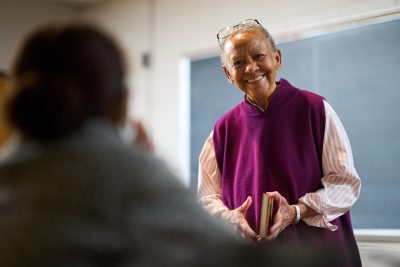 Nikki Giovanni, a legend and award-winning poet, is retiring from teaching classes at Virginia Tech.