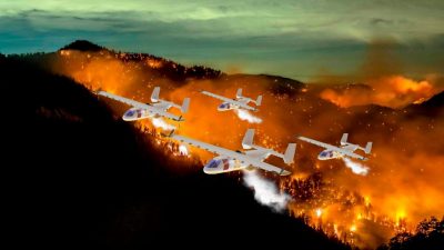 H2AERO Water Acquisition And Targeted Release Regional Air Mobility design project, to aid in wildfire suppression