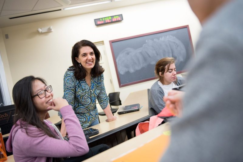 Najla Mouchrek is Virginia Tech's first individualized Ph.D. student