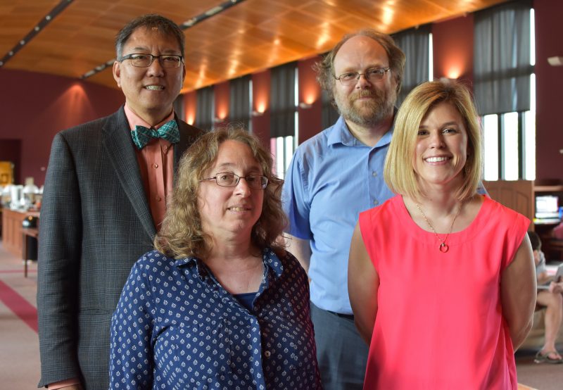 Recipients of the 2016 Dr. Carroll B. Shannon Excellence in Teaching Award.