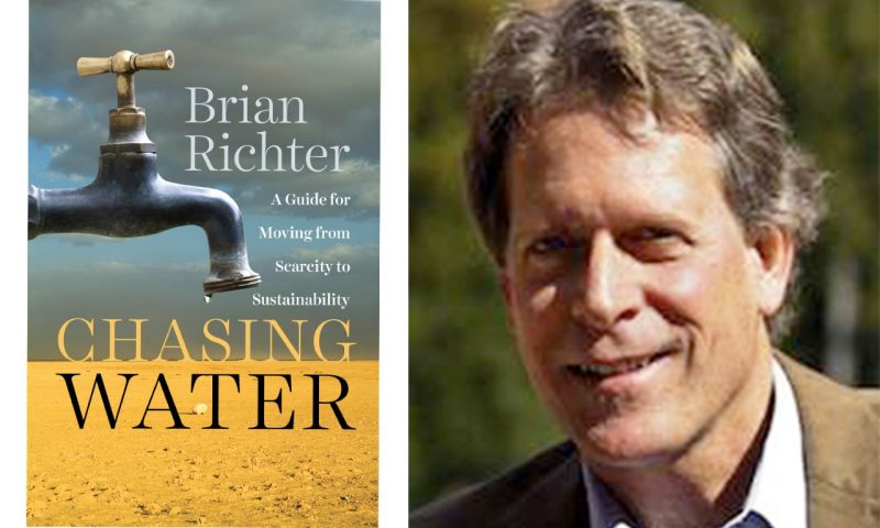Book jacket and Brian Richter