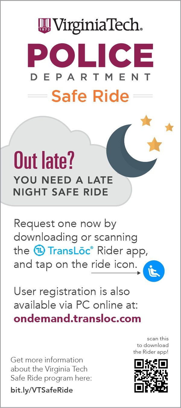 Safe Ride application