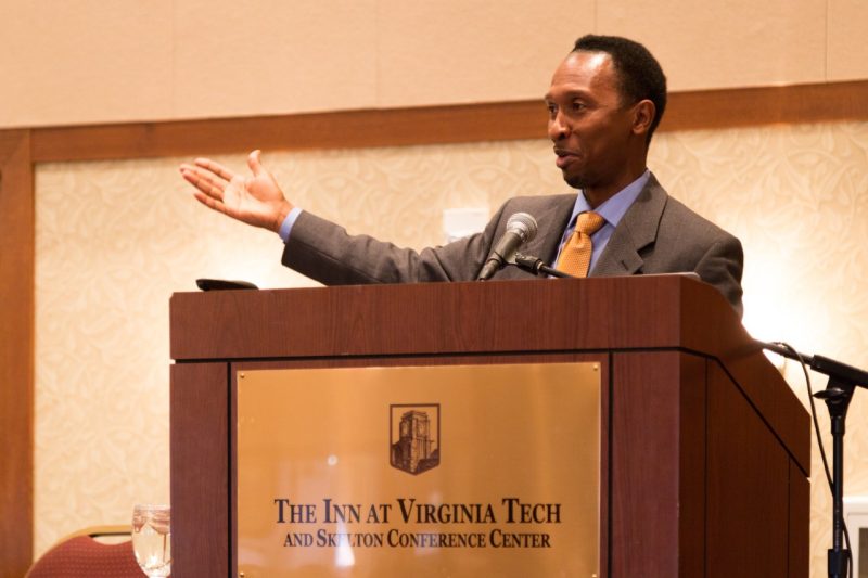 Sylvester Johnson, director of Virginia Tech's soon-to-be established Center for Humanities