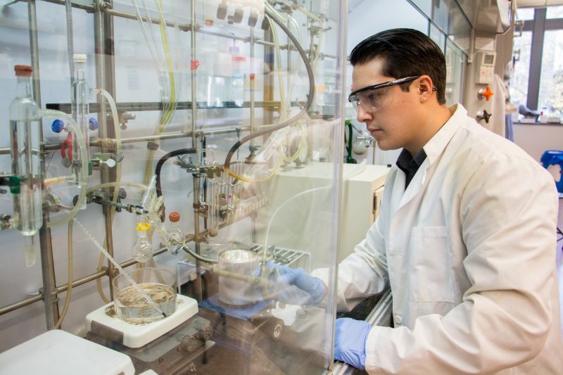 Chris Garcia is a first-year graduate student from Twain Harte, California, studying chemistry. He was drawn to Virginia Tech because of the collaborative spirit and the connections afforded by the IMSD program.